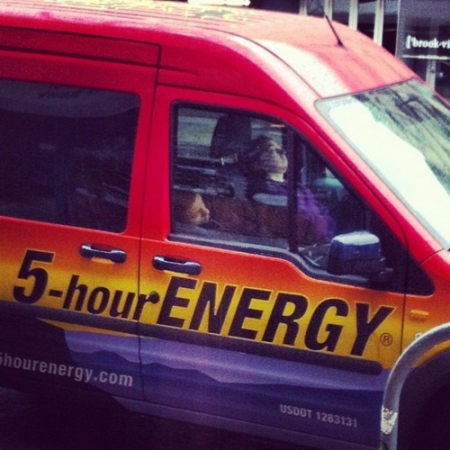 5-Hour Energy van